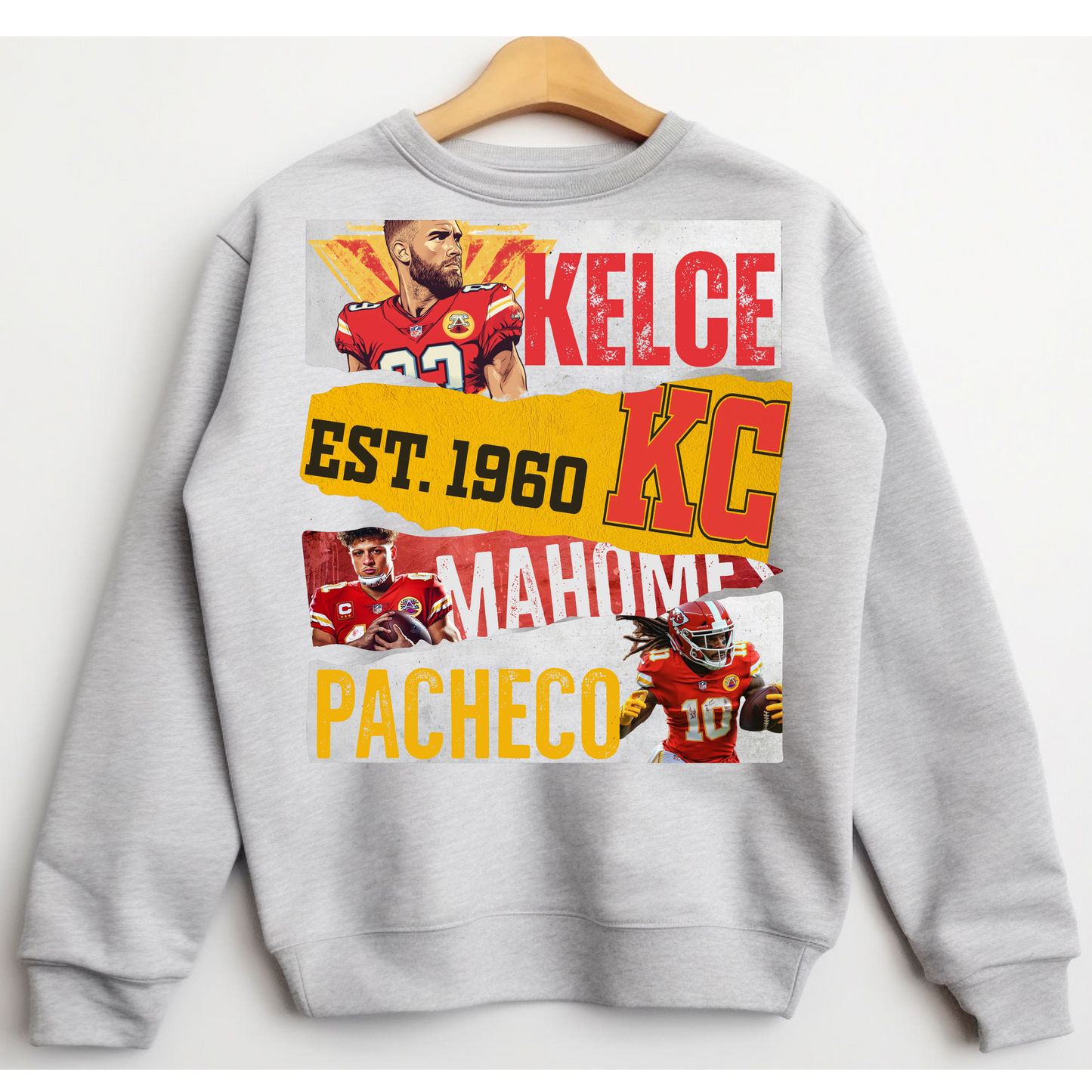 π₯ KC Football Legends Sweatshirt β Mahomie & Friends Edition! ππ