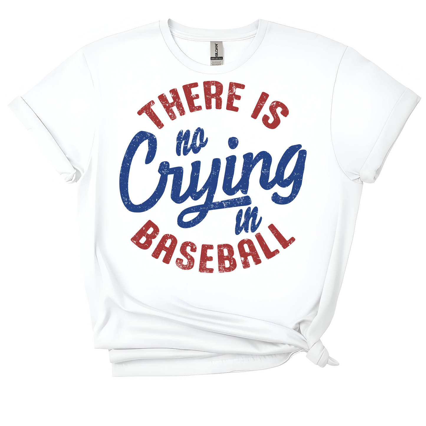 ⚾ No Crying in Baseball Tee – Game Day Essential! 🧢