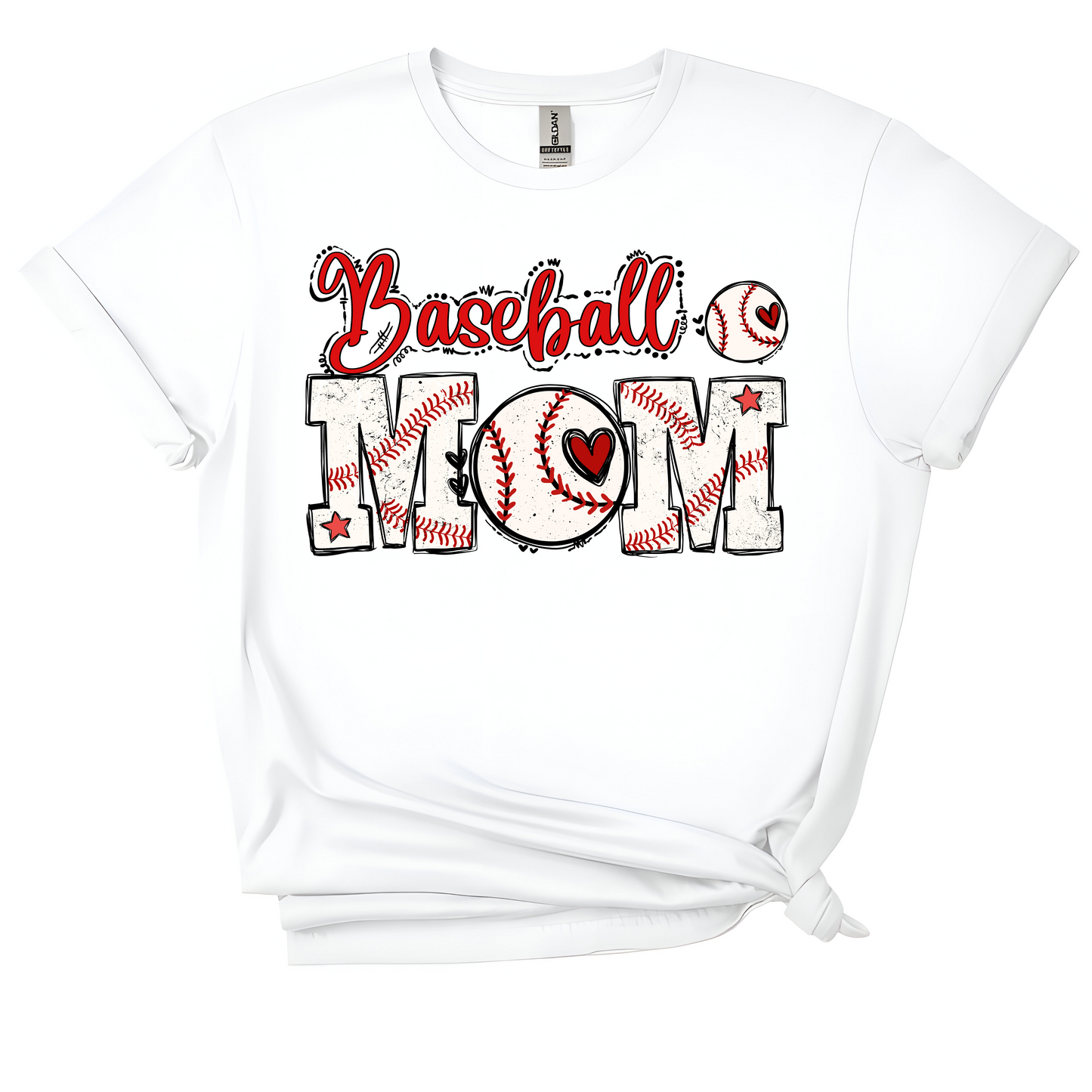 ⚾ Baseball Mom Tee – Game Day Ready! ❤️