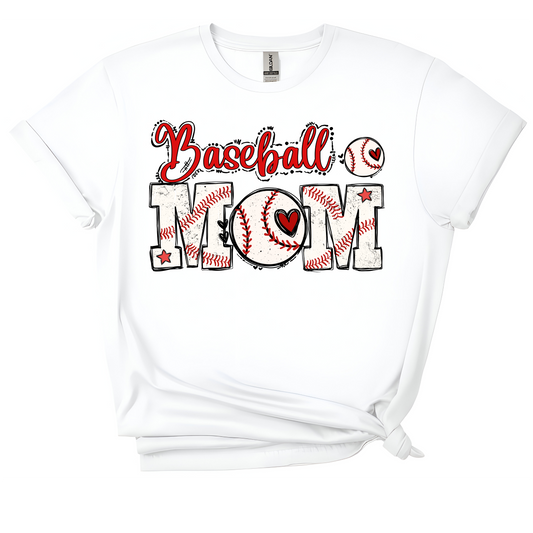⚾ Baseball Mom Tee – Game Day Ready! ❤️