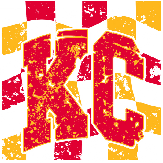 KC Checkered - DTF Transfer