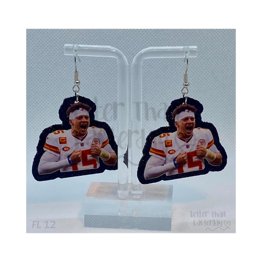 ✨ Game Day Victory Faux Leather Earrings 🏈🎉