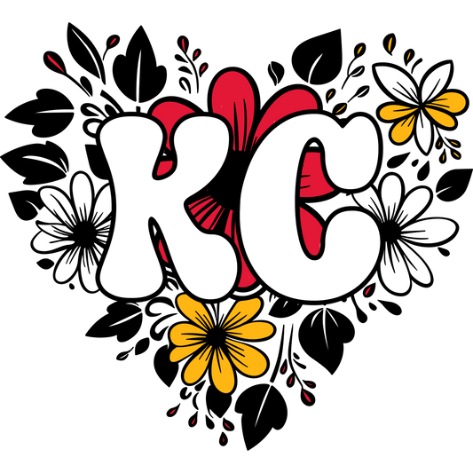 KC Floral - DTF Transfer