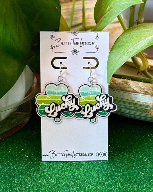 🍀 Lucky Vibes Earrings 🍀