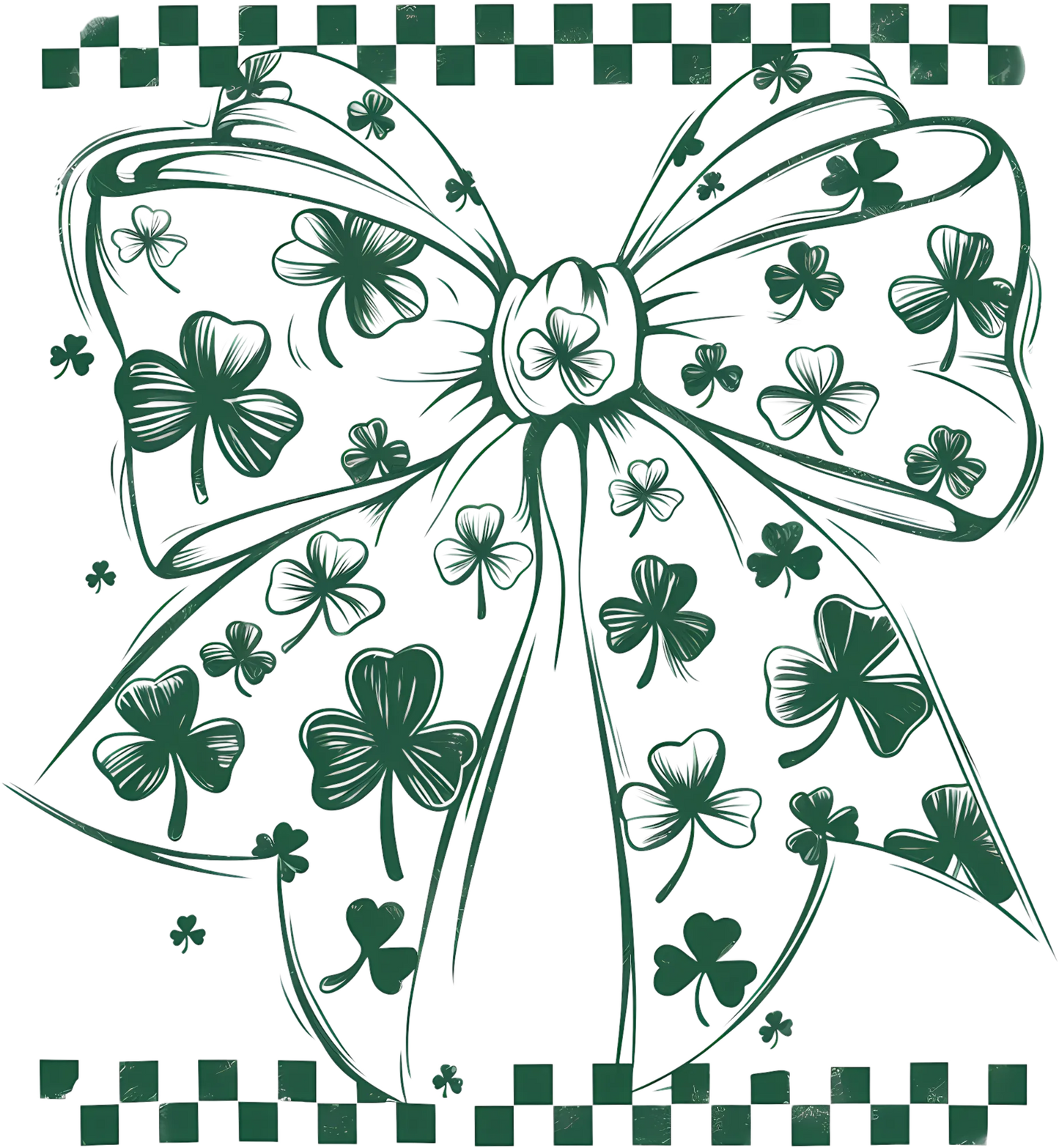 Shamrock & Roll Bow