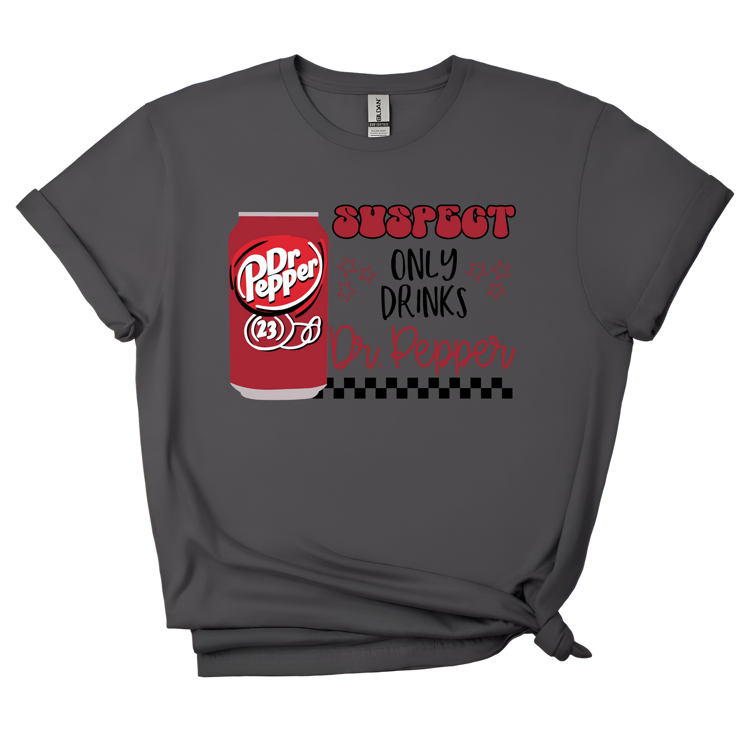 Suspect’s Dr Pepper Crime Tee 👮‍♂️🥤✨