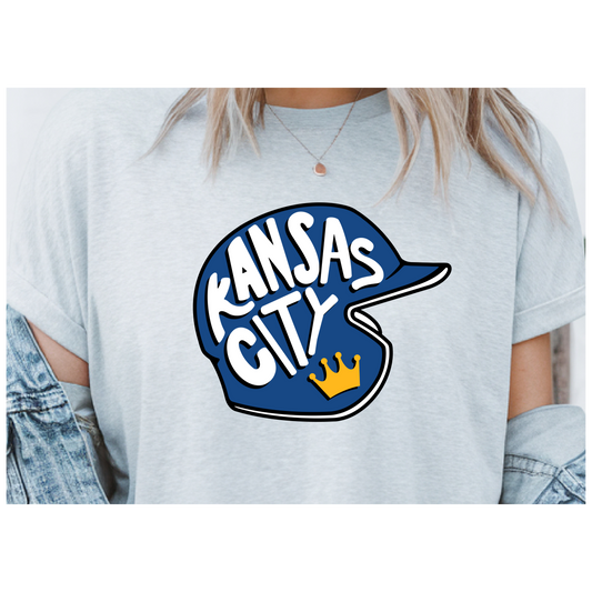 🏆 Kansas City Crown Tee – Game Day Ready! ⚾👑