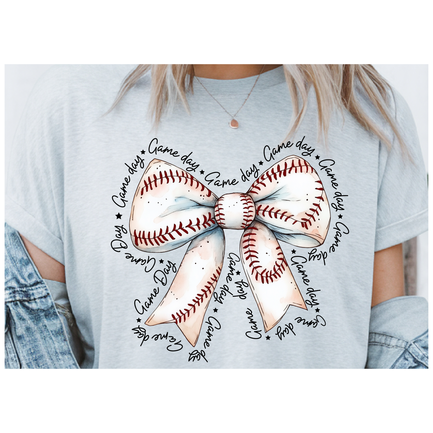 ✨Coquette Baseball Game Day Tee✨