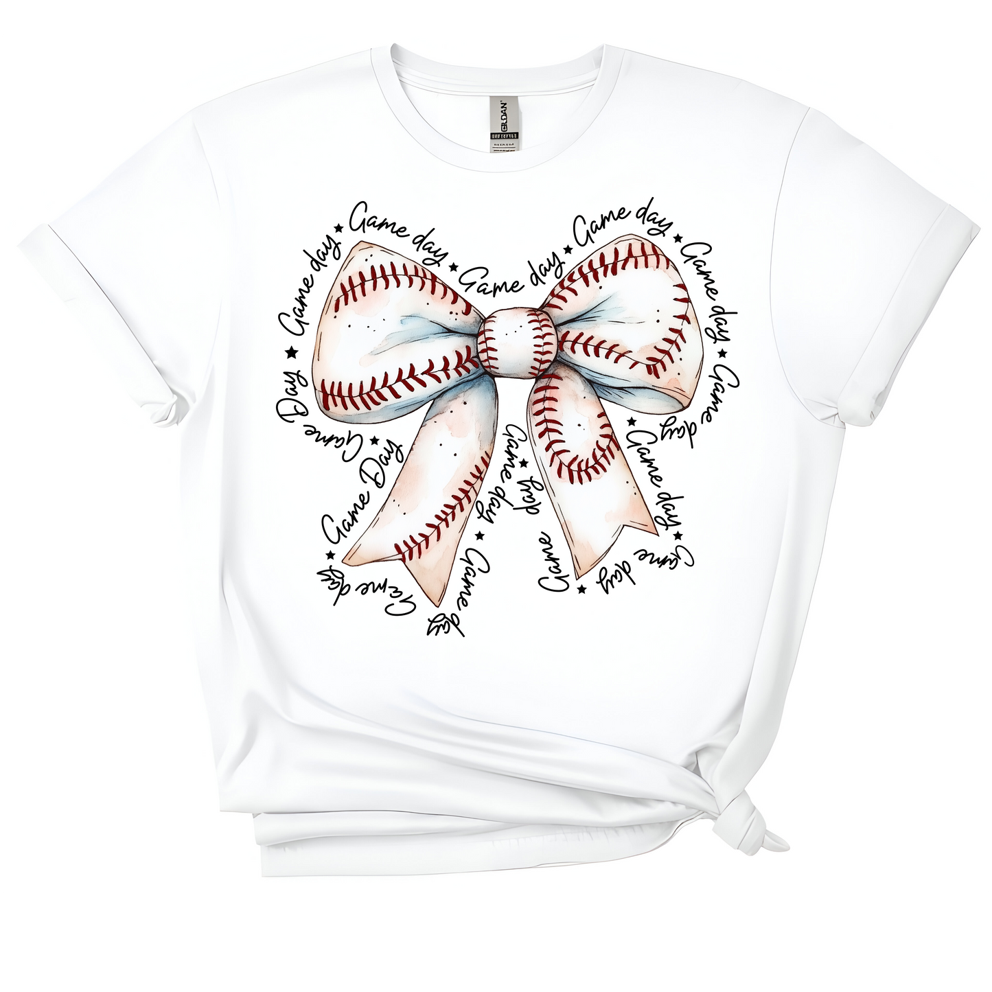 ✨Coquette Baseball Game Day Tee✨